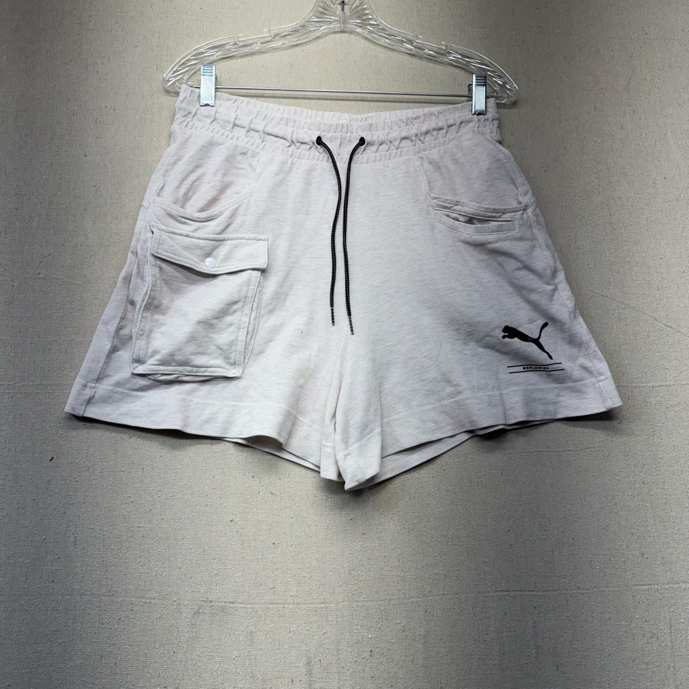 Puma Heather Gray Shorts with Black Tag